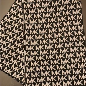 Black and silver Michael Kors scarf